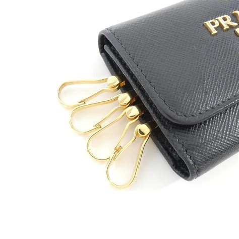 prada rasict key chain|prada wallet with key ring.